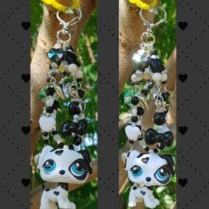 LPS Dalmatian Keychain/Bagcharm